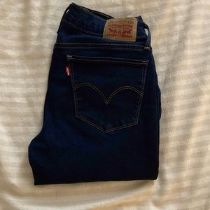 Super skinny dark wash jeans